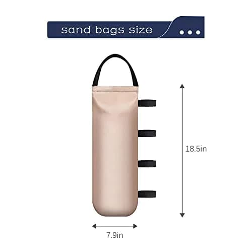 IALNAI Heavy Duty Sand Bags for Canopy Legs (4-Pack, Blue) | Windproof Outdoor Tent Anchors thumbnail 2