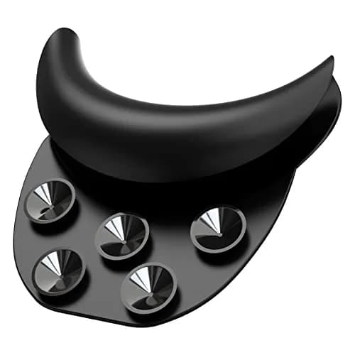 AISEELY Silicone Shampoo Bowl Neck Rest with Suction Cup | 19.5cm (7.68in) x 19.8cm (7.8in) x 5.3cm (2.1in) thumbnail 1