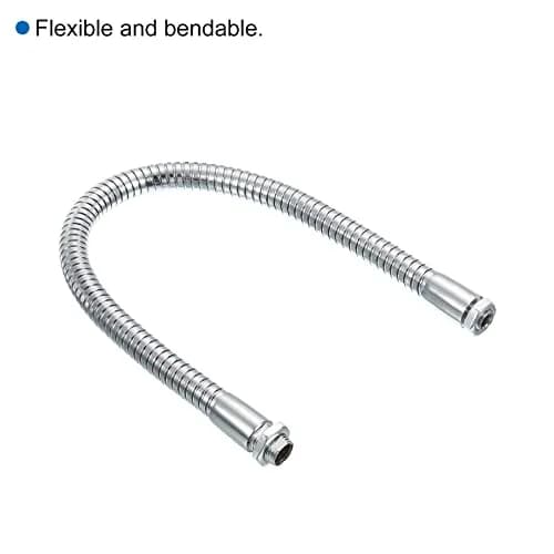 PATIKIL 11.8 inch (300mm) Metal Gooseneck Tube with M10/M8 Thread | Flexible Extension for Mic Stands & DIY thumbnail 3
