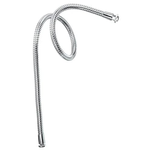 PATIKIL 23.6" Metal Gooseneck Microphone Extension Tube with M10/M8 Thread | Flexible Hose for DIY Mounts — 23.6"