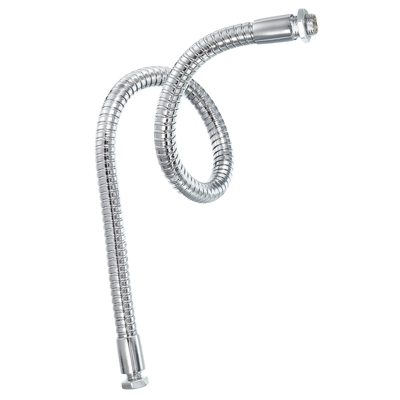 PATIKIL Universal Gooseneck Hose 400mm (15.7 Inch) | M10/M8 Thread Metal Bendable Arm for DIY - main product image