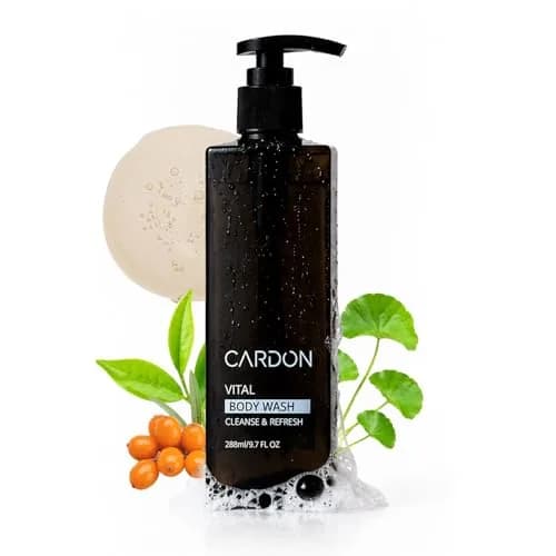 Cardon Acne Clearing Men's Body Wash 9.7 Fl Oz | Korean Skin Care with Green Tea & Cica thumbnail 1