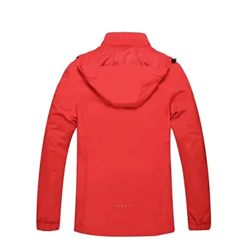 Hikevitang Men's Lightweight Waterproof Rain Jacket | Breathable & Windproof Outdoor Raincoat thumbnail 3