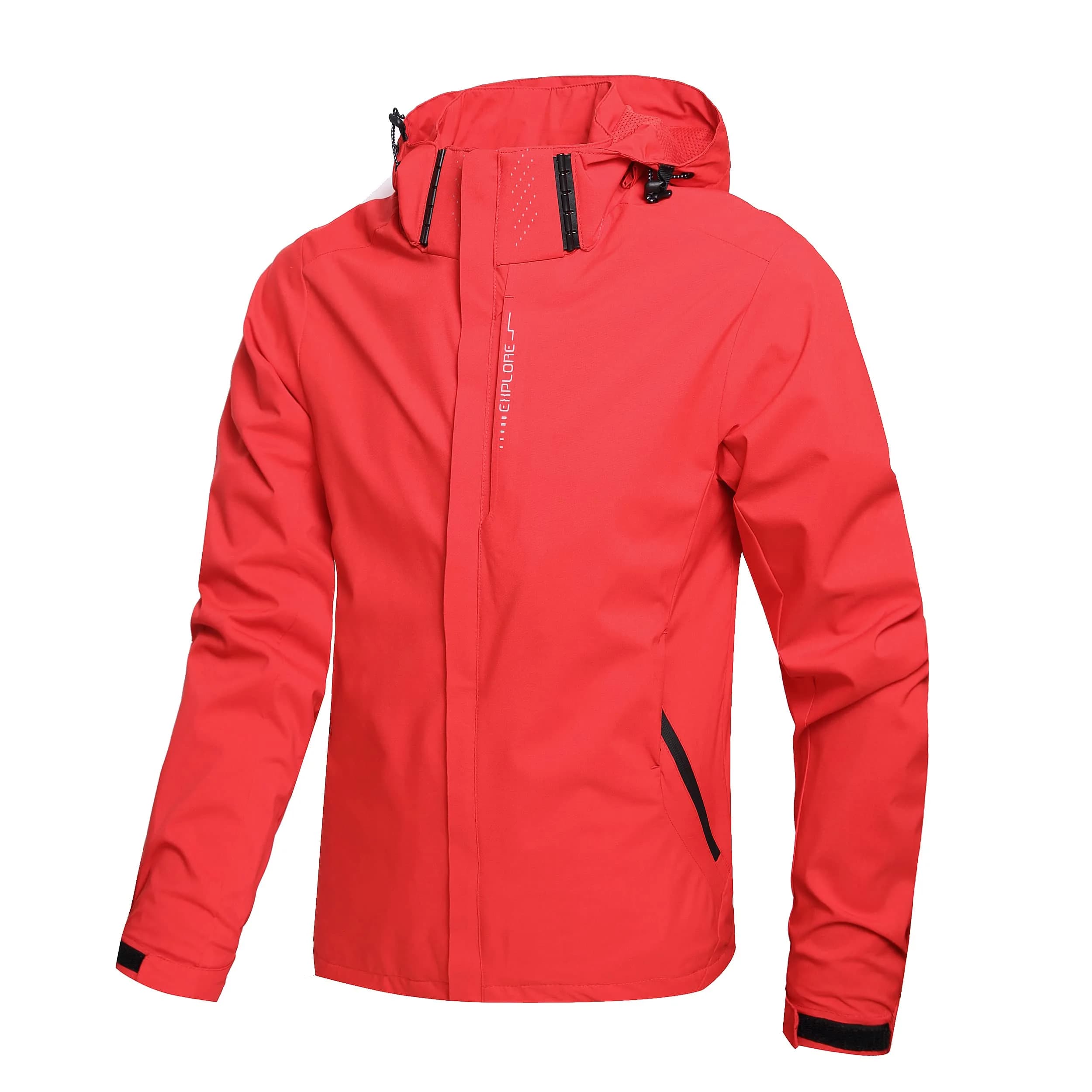 Hikevitang Men's Lightweight Waterproof Rain Jacket | Breathable & Windproof Outdoor Raincoat - main product image
