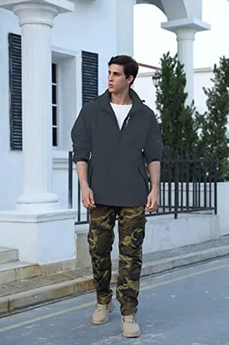 Hikevitang Men's Lightweight Waterproof Rain Jacket | Breathable, Windproof & Hooded (XX-Large) thumbnail 3