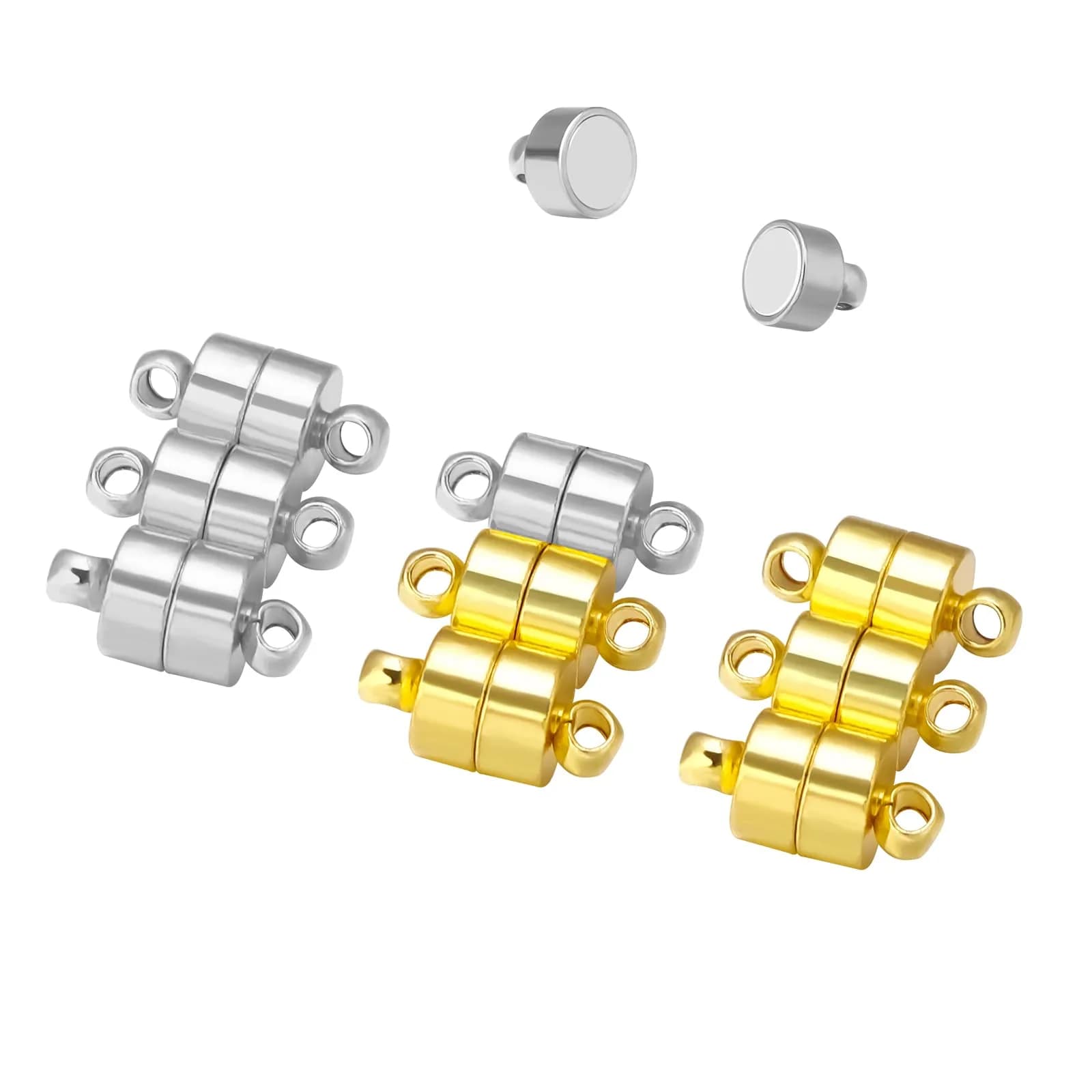 Yumttero Magnetic Jewelry Clasps 10-Piece | Easy-Fasten, Stylish & Durable (70-120 chars)