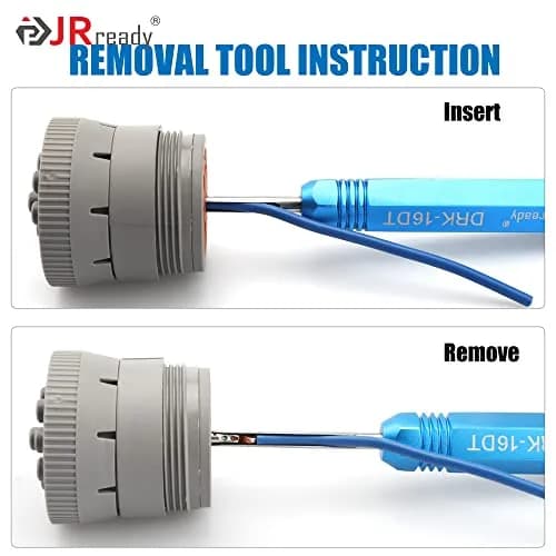 JRready ST5231 Deutsch Pin Removal Tool Set for Connectors | Durable Stainless Steel & Aluminum (70-120 chars) thumbnail 3
