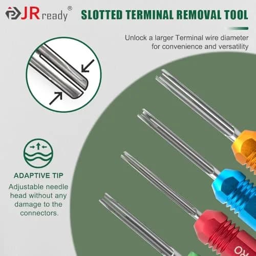 JRready DRK-16DT-PRO Deutsch Terminal Removal Tool, Contacts Size 16 | Durable Stainless Steel & Aluminum Handle thumbnail 6
