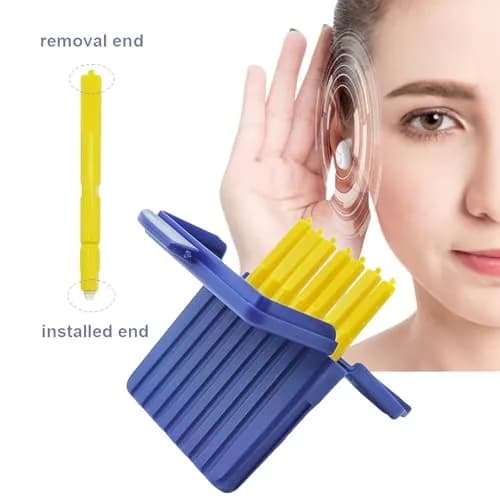 COUCHINLARY Hear Clear Hearing Aid Wax Guards 32 Pcs (1.2mm) | Compatible with Starkey & Audibel Hearing Aids thumbnail 2