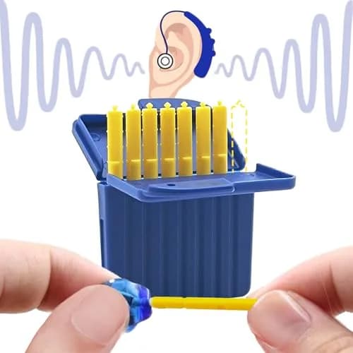 COUCHINLARY Hear Clear Hearing Aid Wax Guards 32 Pcs (1.2mm) | Compatible with Starkey & Audibel Hearing Aids thumbnail 3