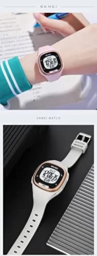 Gosasa Men's Digital Sports Military Watch 36mm Resin Oval Water-Resistant thumbnail 4