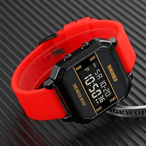 Gosasa Digital Military Watch 40mm | LED Light Waterproof Sport Watch for Men thumbnail 6