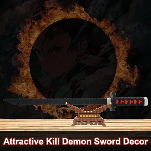 Beego Zenitsu Sword Building Kit Set 1000+ Pieces | ASTM-Tested Educational Toy thumbnail 6