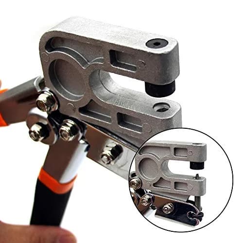 Yuudar 10 Inch High-Carbon Steel Metal Steel Stud Crimper | Heavy-Duty Hand Tool for Framing & Drywall thumbnail 6