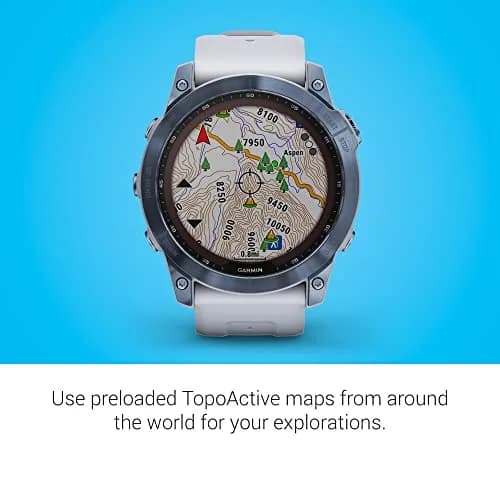 Garmin Fenix 7X Sapphire Solar Adventure Smartwatch 51 x 51 x 14.9 mm | Rugged Outdoor GPS with Wellness thumbnail 5