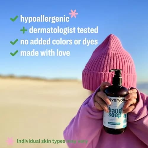 everyone for every body Liquid Hand Soap, Pacific Eucalyptus, 3-Pack | Essential Oils & Hypoallergenic Formula thumbnail 2