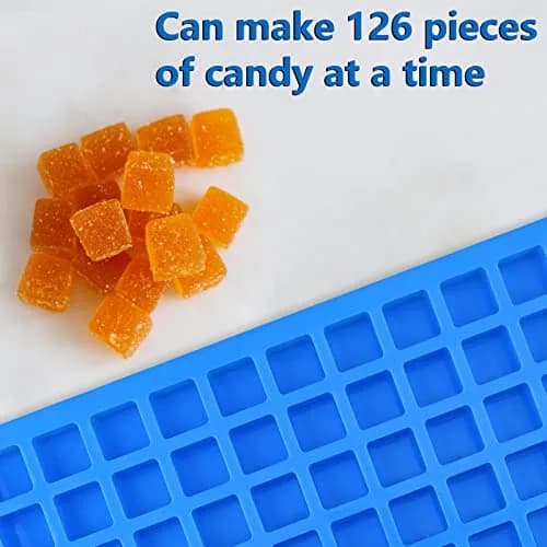 Sakolla 126 Cavity Square Candy Silicone Mold | Food-Grade, Reusable, Temperature Resistant thumbnail 4