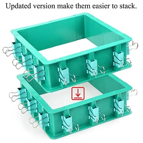 DecorRom Adjustable Mold Housing Kit for Silicone Mold Making | Reusable Craft Frame with Free Combination (70-120 chars) thumbnail 6