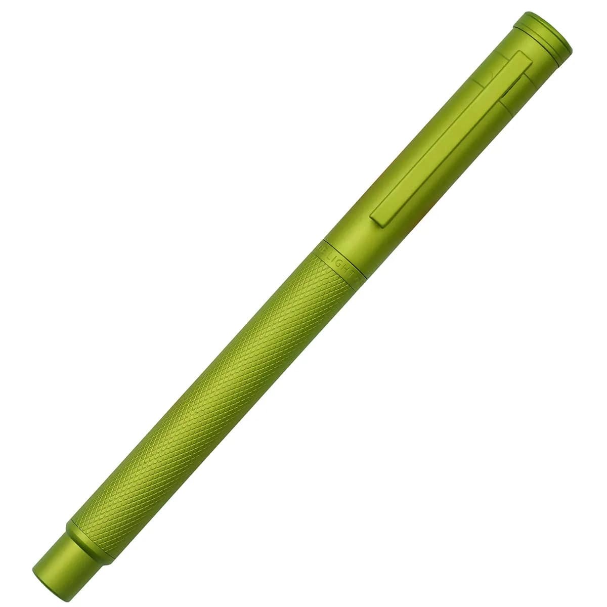 erofa Green Fountain Pen with M Nib and Bamboo Clip, Silver Aluminum Alloy Writing Pen (0.7mm) - view 2