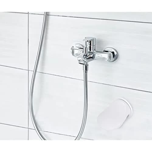 Andiker Shower Foot Rest | Bathroom Pedal with Suction Cup for Legs & Shaving (White) | No Drilling thumbnail 6