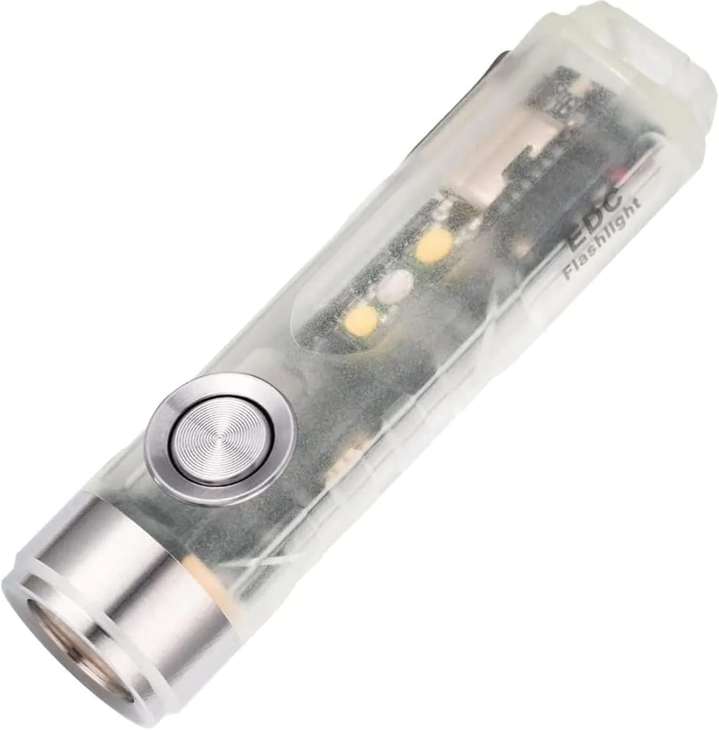 RovyVon Aurora A5 Mini Rechargeable Keychain Flashlight 650 Lumens | Glow-in-Dark Housing & USB-C Fast Charge