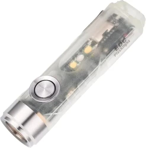 RovyVon Aurora A5 Mini Rechargeable Keychain Flashlight 650 Lumens | Glow-in-Dark Housing & USB-C Fast Charge thumbnail 1