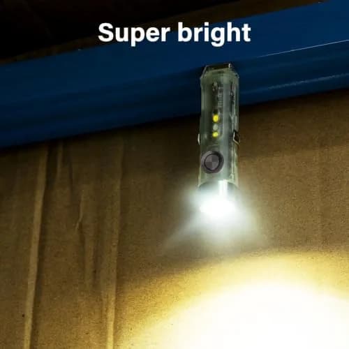 RovyVon Aurora A5 Mini Rechargeable Keychain Flashlight 650 Lumens | Glow-in-Dark Housing & USB-C Fast Charge thumbnail 6
