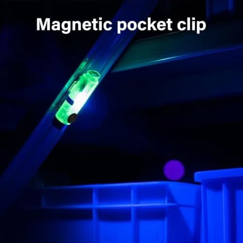 RovyVon Aurora A5 Mini Rechargeable Keychain Flashlight 650 Lumens | Glow-in-Dark Housing & USB-C Fast Charge thumbnail 8