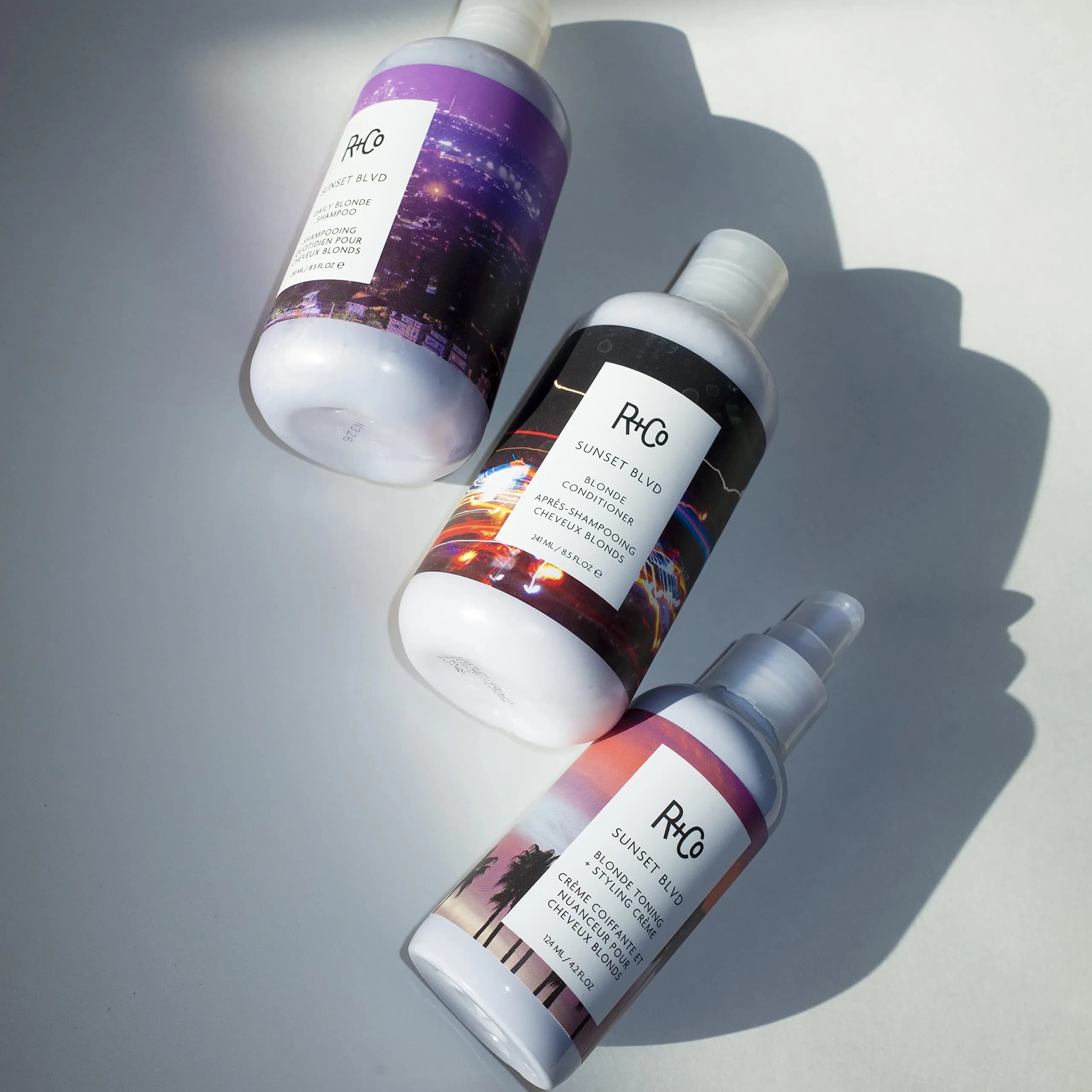 R+Co SUNSET BLVD Blonde Toning Styling Crème 124ml (4.2 Oz) | Tones Brassiness & Smooths Damaged Hair - view 5
