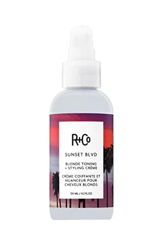 R+Co SUNSET BLVD Blonde Toning Styling Crème 124ml (4.2 Oz) | Tones Brassiness & Smooths Damaged Hair thumbnail 1