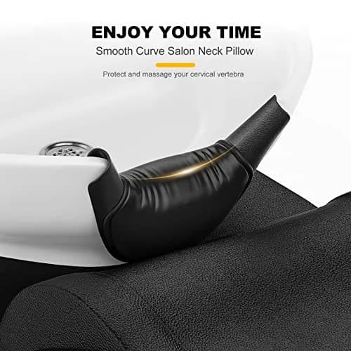 AISEELY Salon Shampoo Bowl Neck Rest Cushion with Silicone Gel Pad & Soft Foam Interior | Ergonomic Comfort for Hair Washing thumbnail 7