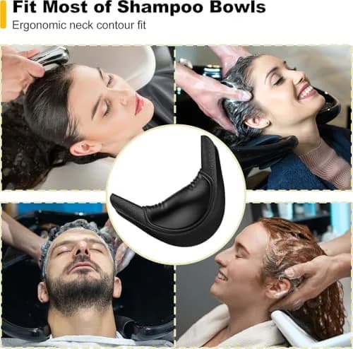 AISEELY Salon Shampoo Bowl Neck Rest Cushion with Silicone Gel Pad & Soft Foam Interior | Ergonomic Comfort for Hair Washing thumbnail 2