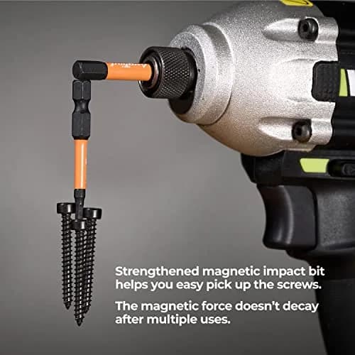 toolant 3mm Impact Hex Head Allen Wrench Drill Bits Set, 10pcs, 2" (5.08 cm) Long | Precision CNC Machined S2 Steel with Magnetism thumbnail 4
