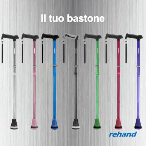 rehand Foldable & Adjustable Walking Cane with All-Terrain Tip and Travel Bag | 78cm-96cm Height Range thumbnail 9
