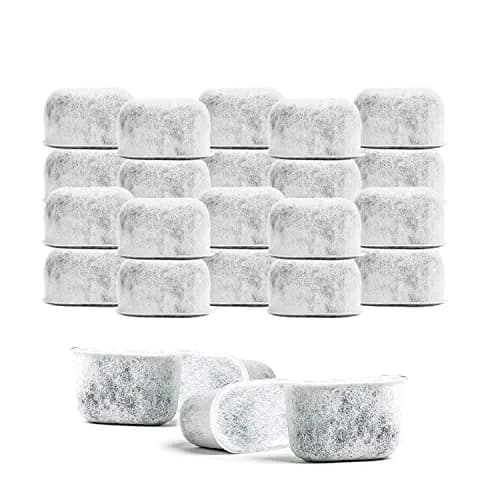 BRENSTEN 24-Pack Replacement Charcoal Water Filters | 105mm x 32mm x 110mm thumbnail 1