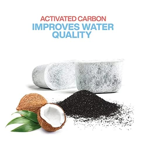 BRENSTEN 24-Pack Replacement Charcoal Water Filters | 105mm x 32mm x 110mm thumbnail 3
