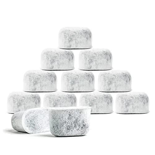 BRENSTEN 12-Pack Replacement Charcoal Water Filters for Breville & Keurig Coffee Makers | 12 Filters thumbnail 1