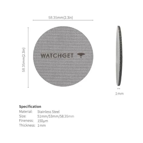 watchget 58.35mm Espresso Puck Screen 1mm Thickness | Improves Espresso Extraction & Keeps Brew Head Clean thumbnail 2