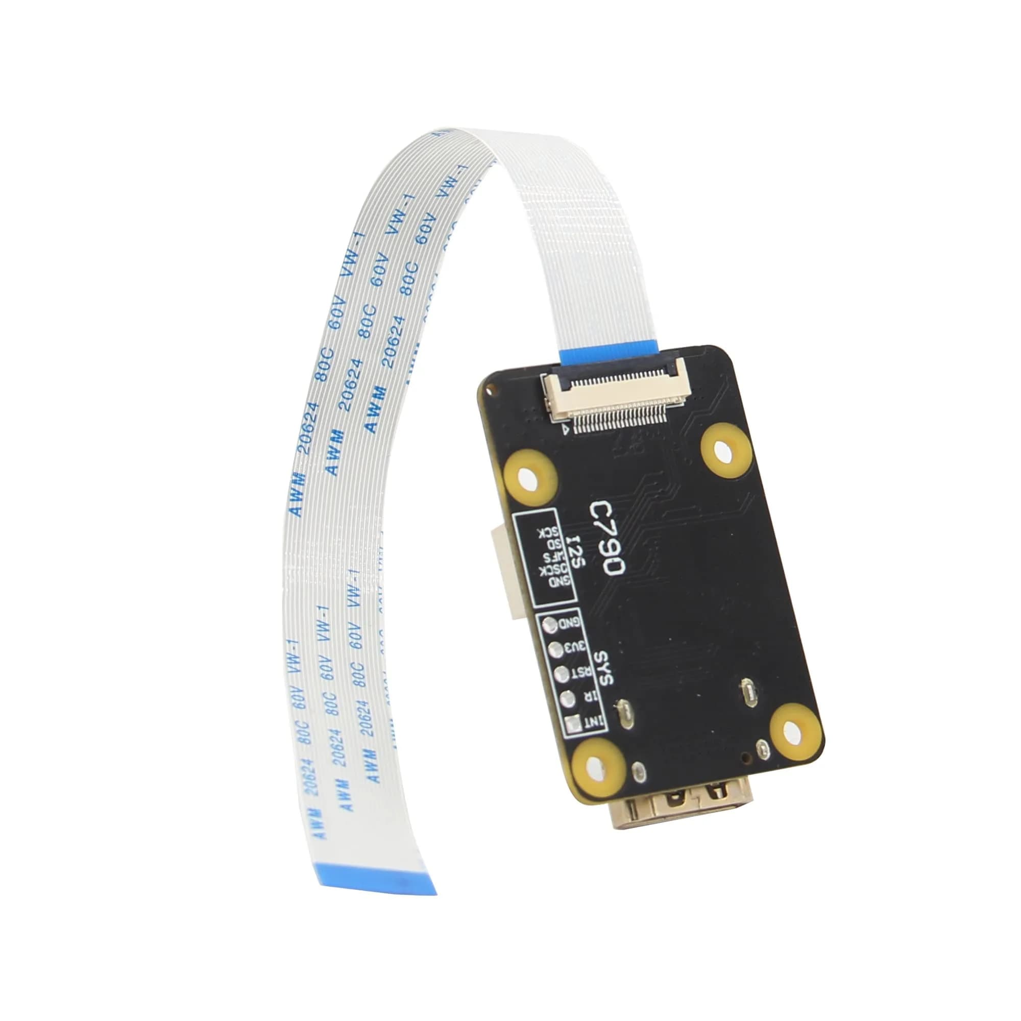 Geekworm C790 CSI-2 Video Capture Module for Raspberry Pi 5/4B/3B+/3B/Zero/W/2W/CM4 | 1080p60 Video & Audio Input - view 7
