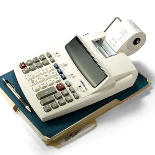 Victor 1226 Thermal Printing Calculator, 12-Digit LED Display, 8.0 LPS Printing Speed, Off-White | 220V Compatible thumbnail 2