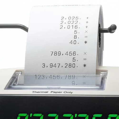 Victor 1226 Thermal Printing Calculator, 12-Digit LED Display, 8.0 LPS Printing Speed, Off-White | 220V Compatible thumbnail 3