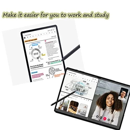PCTC Replacement S Pen for Samsung Galaxy Tab S8 S8+ S8 Ultra (EJ-PT870BJEGUJ) - Black | Touch Stylus Pen with Tips & Eject Pin thumbnail 5