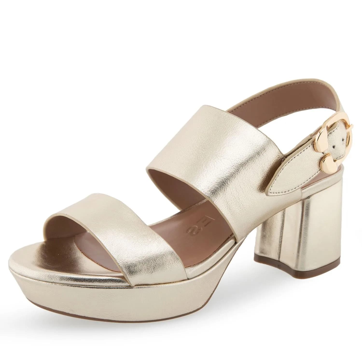 Aerosoles Women's CAMERA Platform Wedge Sandal 6.5M | Supportive Comfort with Signature Hardware