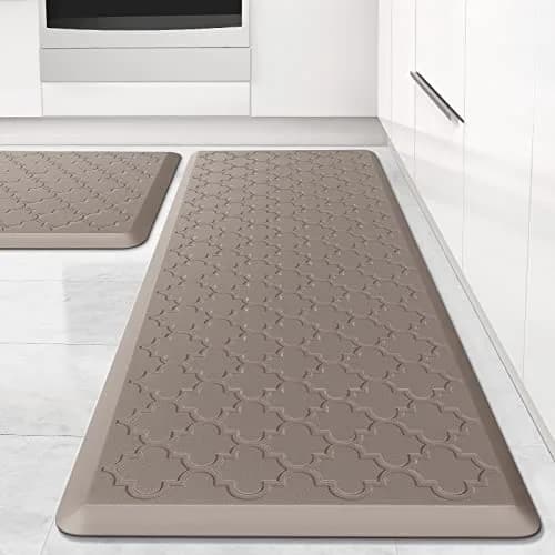 SoftDuo Anti-Fatigue Kitchen Mat Set 43.9cm x 61cm & 43.9cm x 120cm | Cushioned Comfort for Indian Kitchens thumbnail 1