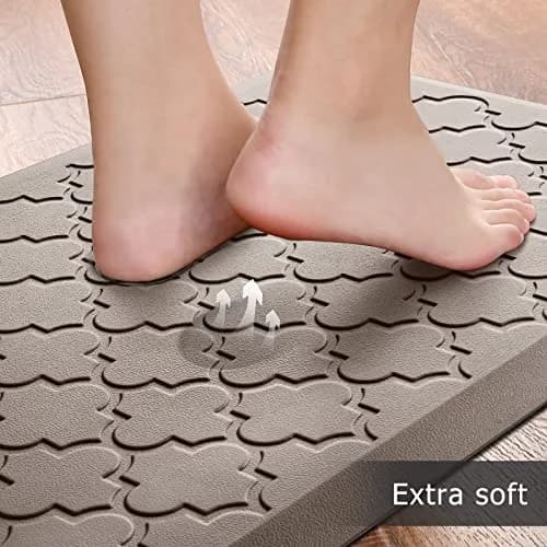 SoftDuo Anti-Fatigue Kitchen Mat Set 43.9cm x 61cm & 43.9cm x 120cm | Cushioned Comfort for Indian Kitchens thumbnail 3