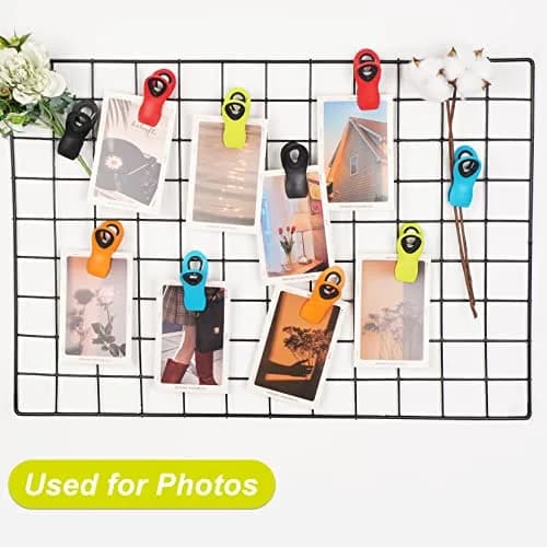 Jetmore 16 Pack Magnetic Chip Clips Bag Clips | Vibrant, Non-Slip Rubber Teeth, Reusable, Multi-Color, Versatile for Food & Office Use thumbnail 5