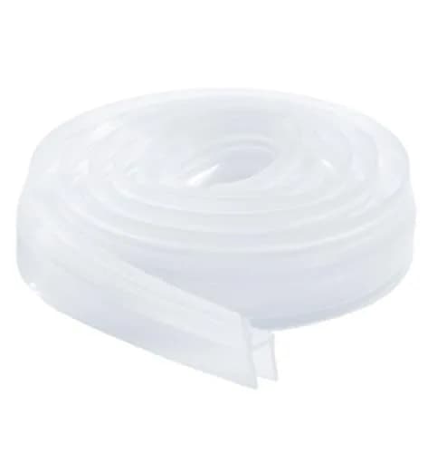 Dalrun Flexible Shower Door Side Seal Strip 100 Inch for 3/8" Frameless Glass | Long-lasting Silicone Seal thumbnail 9