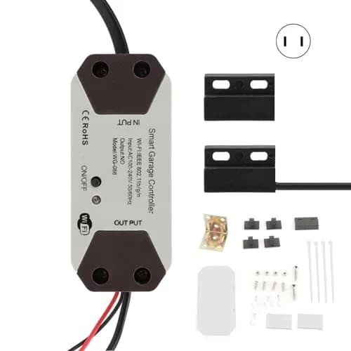 Dioche Smart Garage Door Opener Controller with Tuya Smart Life App Control & Voice Commands | 100-240V thumbnail 8