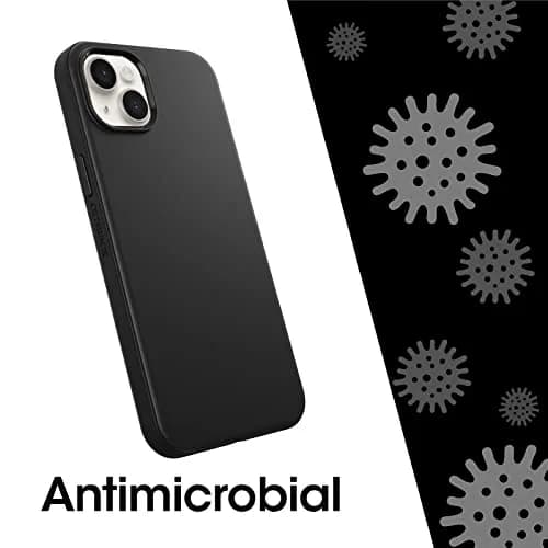 OtterBox iPhone 14 Plus Symmetry Series+ Case - BLACK, ultra-sleek, snaps to MagSafe, raised edges protect camera & screen thumbnail 7
