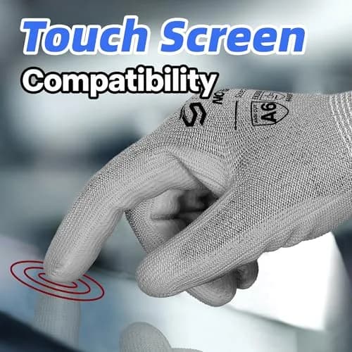 Schwer AR7120 Cut Resistant Work Gloves XL | ANSI A7 Cut Level, 3 Pairs thumbnail 3